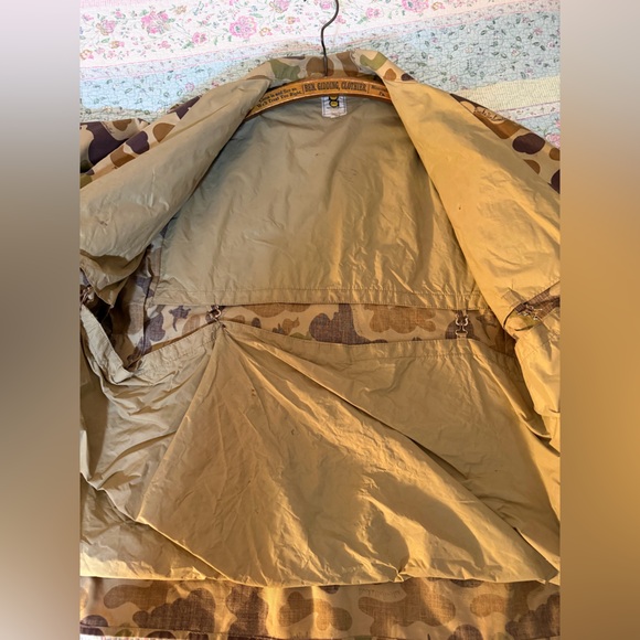 Vintage 70s Ducks Unlimited Bob Allen Hinting Jacket Talon Zip:Size Large - Picture 14 of 16